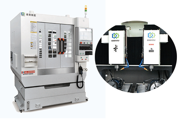 雙通道雙頭刀庫精雕機(jī)